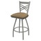 Holland Bar Stool Co 30" Swivel Bar Stool, Nickel Finish, Canter Sand Seat X820 - alternate 1